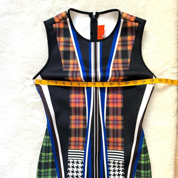 CLOVER CANYON Multicolor Dublin Neoprene Dress Size XS - Picture 12 of 16